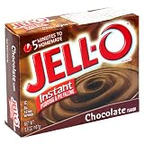 Jell-O Instant Pudding & Pie Filling, Chocolate, 5.9-Ounce Boxes (Pack of 24)