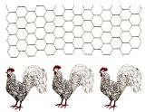 Roosters - Fresh, Original Design on a Pure Cotton Kitchen Towel