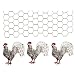 Roosters - Fresh, Original Design on a Pure Cotton Kitchen Towel