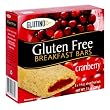 Glutino Cranberry Bars, 7.1-Ounce Boxes (Pack of 6)