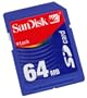 SanDisk 64 MB Secure Digital Card