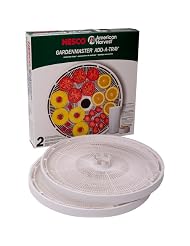 Gardenmaster Add-A-Trays For FD-1000 1010 1020 Food Dehydrator Jerky Maker - 2 Pack (TR-2)... by Nesco