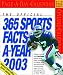 Book Sports Facts Page A Day 2003
