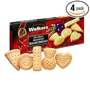 Walkers Shortbread Assorted Shortbread, 5.6-Ounce (Pack of 4)