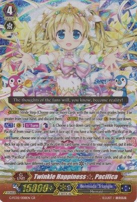 Cardfight!! Vanguard TCG - Twinkle Happiness, Pacifica (G-FC02/008EN) - Fighter's Collection 2015 Winter