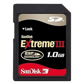 SanDisk ExtremeIII SDカード 1GB SDSDX3-1024-903
