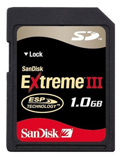 SanDisk ExtremeIII SD�J�[�h 1GB SDSDX3-1024-903