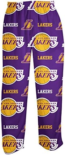 Los Angeles Lakers NBA "Highlight" Men's Micro Fleece Pajama Pants