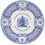 Spode Coronation Blue Room Diamond Jubilee Queen Elizabeth II 'Dresser' Plate Limited Edition Of 5000 Numbered