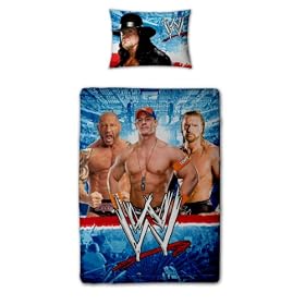 Character World Wwe Superstars Single Panel Duvet Set