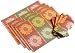 DII Sunflower Jacquard Table Linen, Set of 8