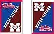 University of Mississippi and Mississippi State University - House Divided Flag - Regular Size