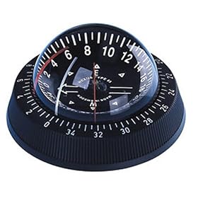 Brunton 85R Dash Surface Mount Marine Compass by Brunton