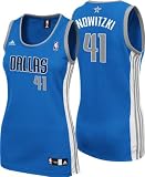 Dirk Nowitzki Navy adidas Revolution 30 Replica Dallas Mavericks Women's Jersey