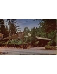 Entertainment Memorabilia: Locatellis Inn Boulder Creek, California Original Vintage Postcard - Mike Roberts Color Production