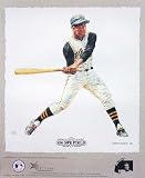 Roberto Clemente Pittsburgh Pirates Lithogaph By Michael Mellett
