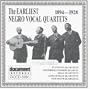 Earliest Negro Vocal Quartet