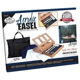 Royal and Langnickel Acrylic Painting Art Easel Set