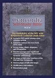 Concordia Self Study Bible: Black Bonded Leather With Thumb Index