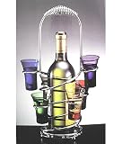 Liquor Rack with 6 Shooters By Godinger