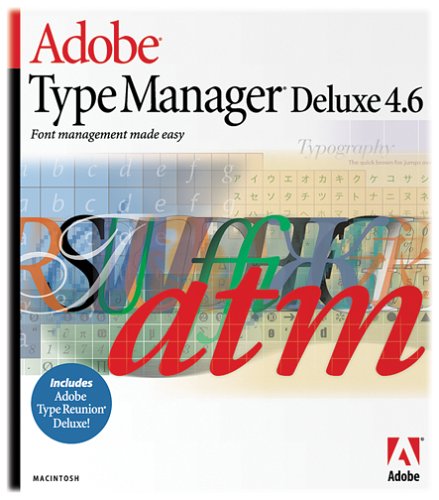 Adobe Type Manager Deluxe 4.6 Mac