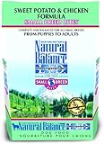 Dick Van Patten's Natural Balance Limited Ingredient Diets Sweet Potato and Chicken Formula Small Breed Bites Dry Dog Food, 4.5-Pound Bag