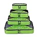 HEXIN Durable 4 Pcs Luggage Travel Packing Cube Bags for Carry-on Luggage Accessories