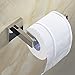 Leyden 2 Pieces Wall Mount Chrome Finish Stainless Steel Toilet Roll Paper Holder Bathroom Accessory