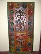 Orissa Antique Hindu God Radha Krishna Carved Door Panel 72