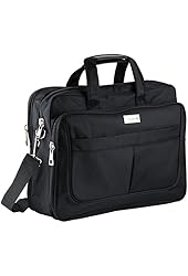 Nevetta&trade; Laptop And Tablet Messenger Nylon Bag 15.6 Inch Black