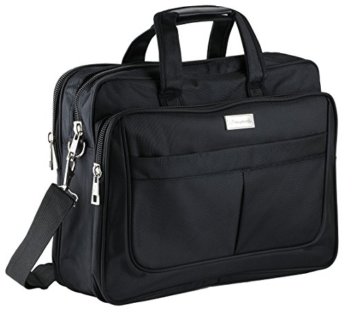 Nevetta™ Laptop And Tablet Messenger Nylon Bag 15.6 Inch Black
