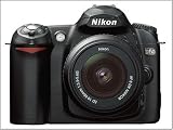 Nikon D50 Digital SLR Camera Kit Black includes AF-S Zoom Nikon 18-55mm Lens [6MP]