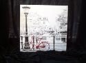 Bild auf Keilrahmen Kunstdruck im Retro Look Fahrrad rot