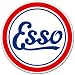 Esso GAS Gasoline Station Racing Car Bumper Sticker Decal 4