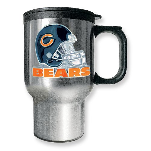 Chicago Bears 16oz Stainless Travel Mug