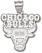Chicago Bulls NBA Sterling Silver Charm