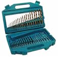 KR Tools 11943 Pro Series 43-Pieces Titanium Drill Bits with Wood and Masonry Bits