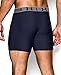 Under Armour Men's 2 Pack HeatGear 6'' BoxerJock Midnight Navy/Steel/Lime Green/Steel Boxer Briefs XL