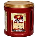 Folgers 100% Colombian Ground Coffee, 34.5-Ounce Cans (Pack of 3)