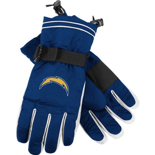 Reebok San Diego Chargers Sideline Winter Gloves Medium