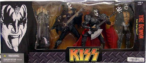 KISS The Demon Super Stage 3-pack figures