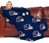 Houston Texans Adult Comfy Throw Blanket with Sleeves