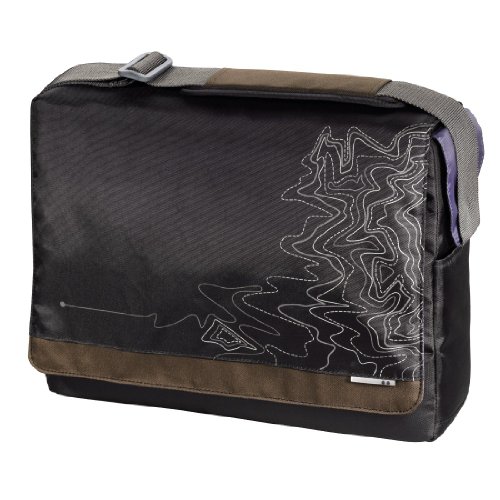 Aha: Notebook-Messenger Tasche Lines bis 44 cm (17,3 Zoll) schwarz Preisvergleich
