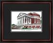 University of Virginia Academic Academic Framed & Matted 18x14 Lithograph