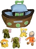 Talicor Plush Noah's Ark 6 Piece Play Set [並行輸入品]
