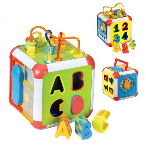 51JQ3YG92CL Electronic Activity Puzzle Cube