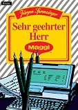 Sehr geehrter Herr Maggi - J&uuml;rgen Sprenzinger