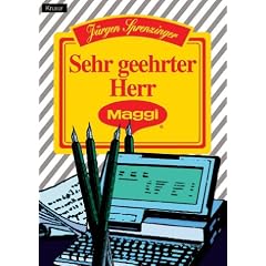 Sehr geehrter Herr Maggi