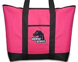 Boise State Pink Tote Bag Boise State University Broncos - For Travel or Beach Best Unique Gift Ideas for Her, Women, or Ladies