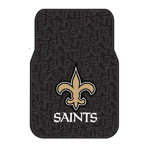 New Orleans Saints NFL Car Front Floor Mats (2 Front) (17x25